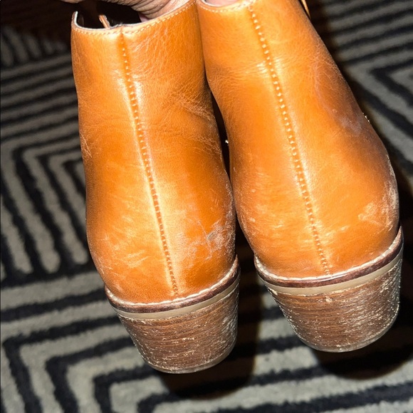 Cole Haan Tan Leather Ankle Booties Size 7 - Picture 7 of 7